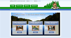 Desktop Screenshot of lakeplace.com
